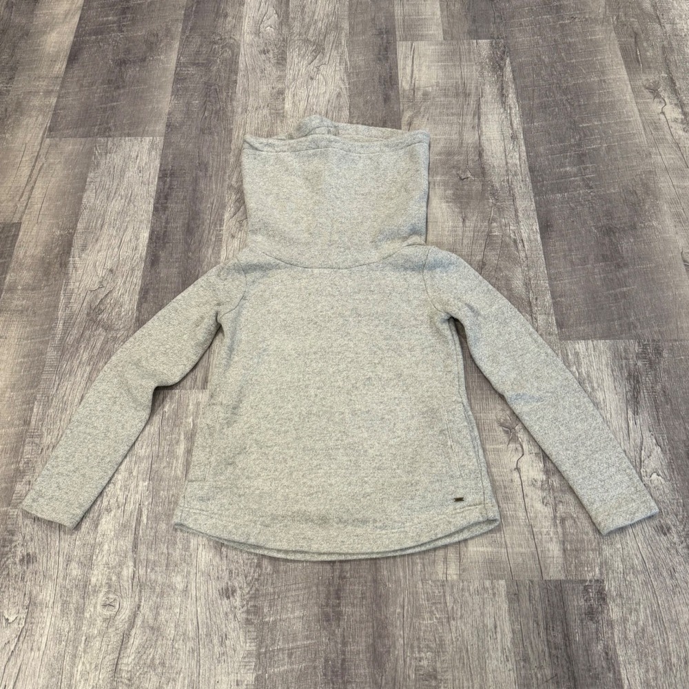 Tommy Hilfiger Gray Cowl Neck Long Sleeve‎ Pullover Sweatshirt Womens XS